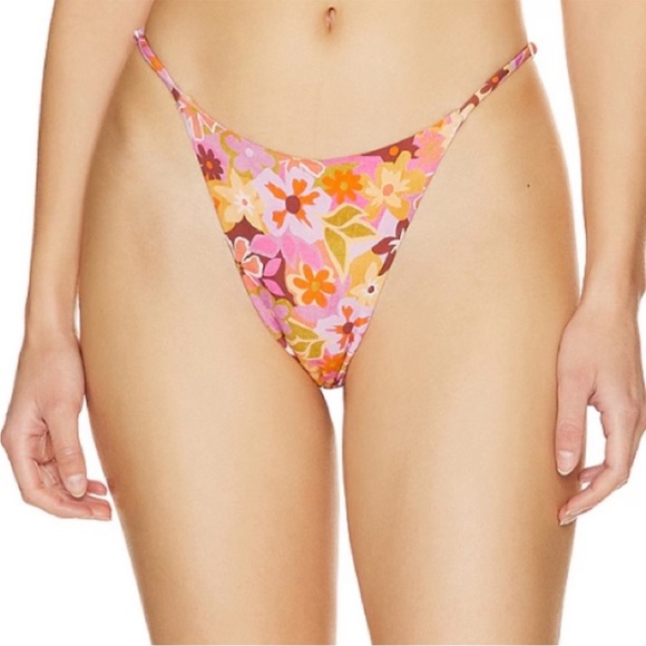 🌻NEW w.tags! Stone Fox Swim Retro Pop Bikini Set Size Small - Picture 15 of 16